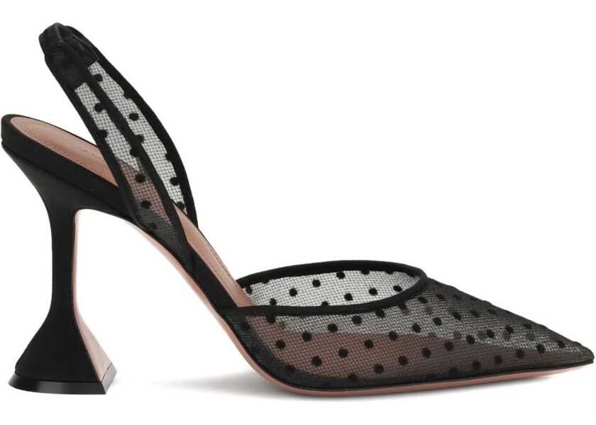 Pantofi cu toc AMINA MUADDI Polka Dot Holli Pumps BLACK Femei (BM 19418255) 1