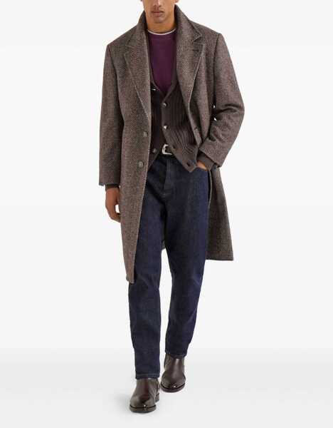 Tricouri Brunello Cucinelli Cotton T-Shirt RADICCHIOGRIGIO CHIARO Barbati (BM 19418270) 2