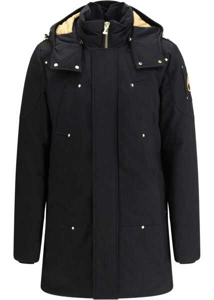 Geci Parka Moose Knuckles Stirling Parka from the Gold Series BLK W/BLK SH Barbati (BM 19418273) 1