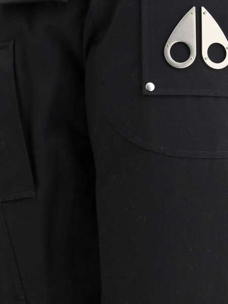 Geci Parka Moose Knuckles Original Stirling Neoshear Parka BLK W/BLK SH Barbati (BM 19418309) 4