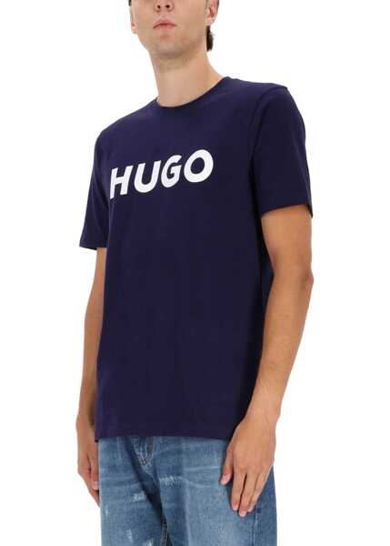 Tricouri Hugo Boss Dulivio T-Shirt With Logo BLUE Barbati (BM 19418456) 3