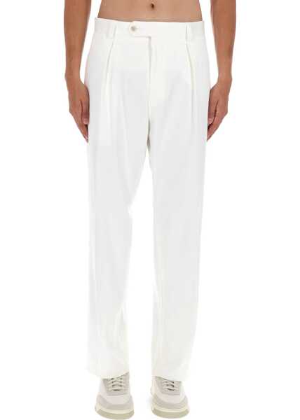 Pantaloni casual Hugo Boss David Beckham X Boss Pants WHITE Barbati (BM 19418465) 1