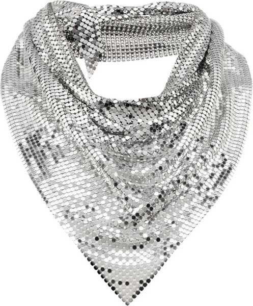 Esarfe RABANNE Chain Mail Scarf SILVER Femei (BM 19418528) 1