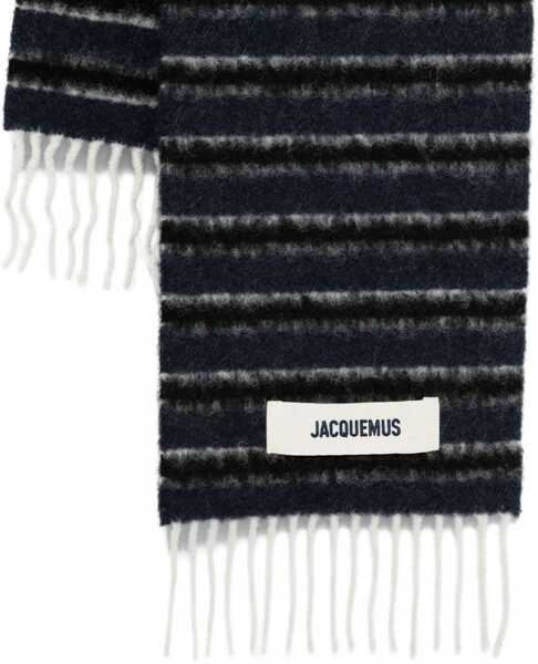 Esarfe JACQUEMUS Rayures Scarf BLUE Femei (BM 19418564) 2