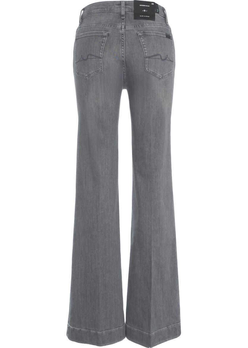Blugi drepti 7 For All Mankind Jeans Modern Dojo Grey Femei (BM 19418774) 4