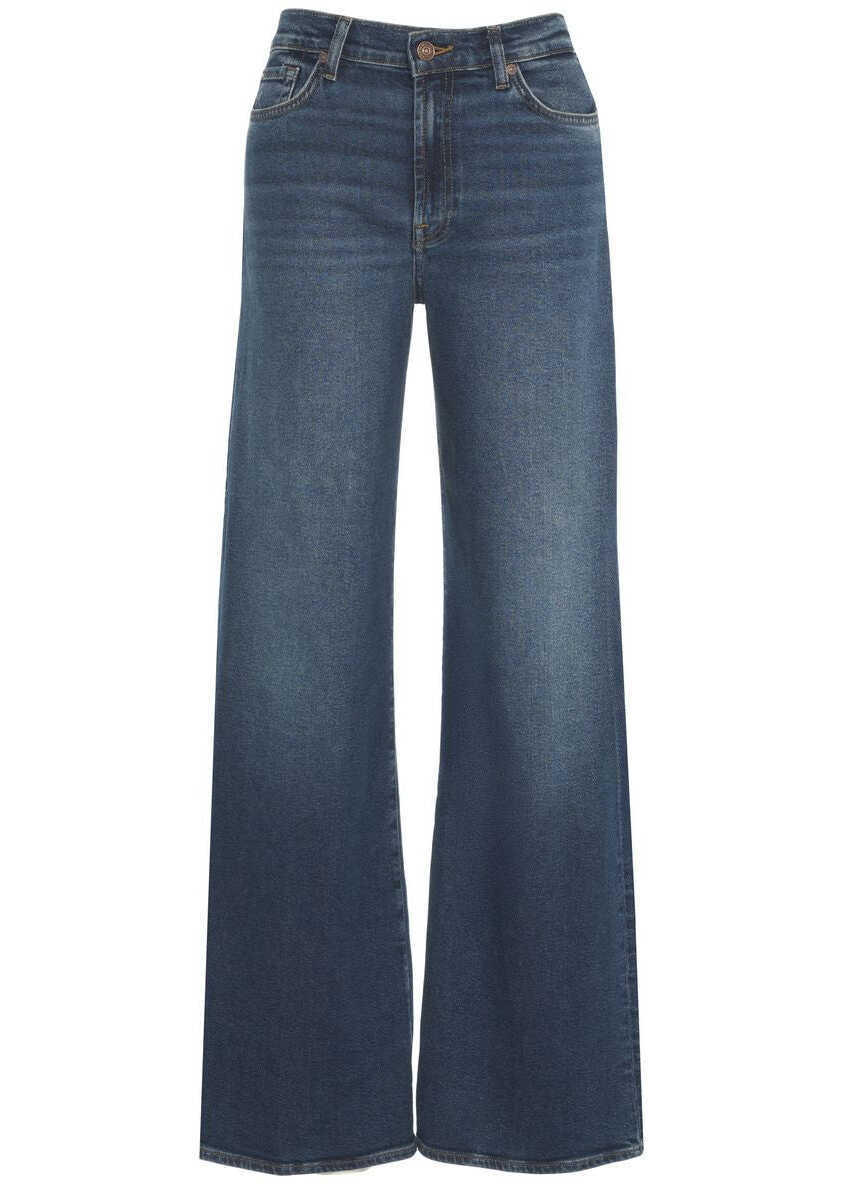 Blugi evazati 7 For All Mankind Jeans Lotta Blue Femei (BM 19418786) 2