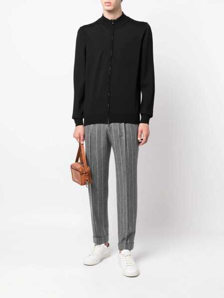 Cardigane Hugo Boss Cardigan Balonso BLACK Barbati (BM 19418885) 2