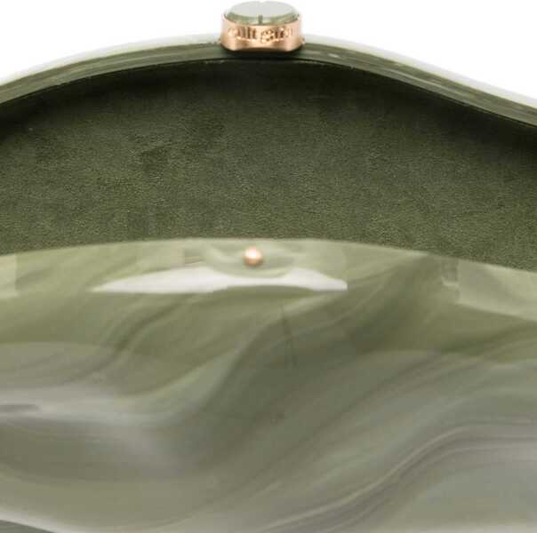 Genti mini CULT GAIA The Caldera Clutch Bag GREEN Femei (BM 19418915) 5