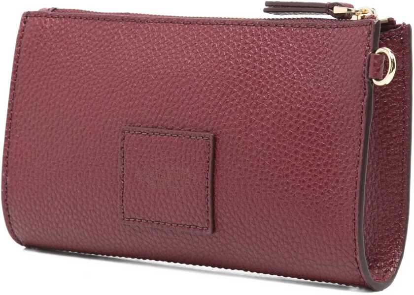 Genti de mana Marc Jacobs Leather Pouch PURPLE Femei (BM 19418939) 3