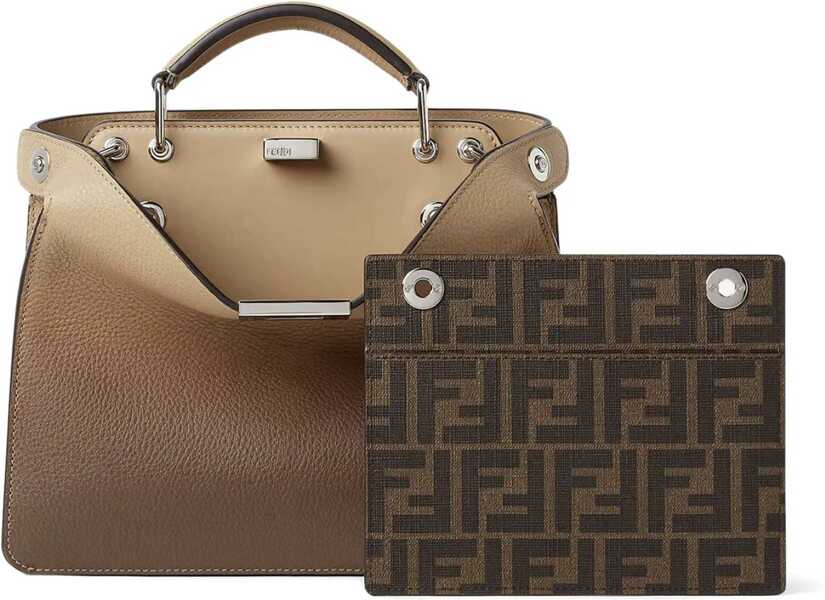 Genti tip postas Fendi Peekaboo Iseeu Small Bag BEIGE Barbati (BM 19419080) 4