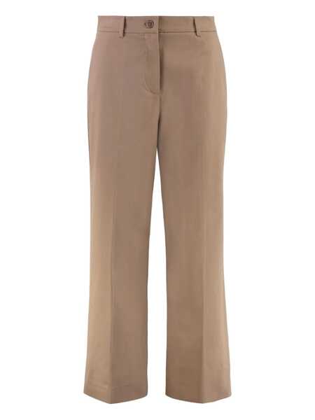 Pantaloni Max Mara TROUSERS Brown Femei (BM 19425573) 1