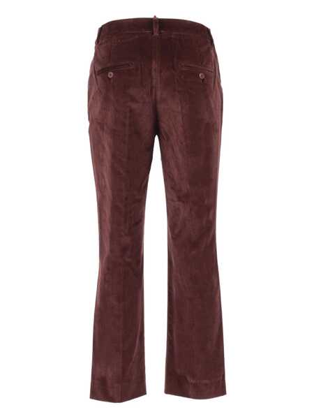 Pantaloni Max Mara TROUSERS Purple Femei (BM 19425576) 2