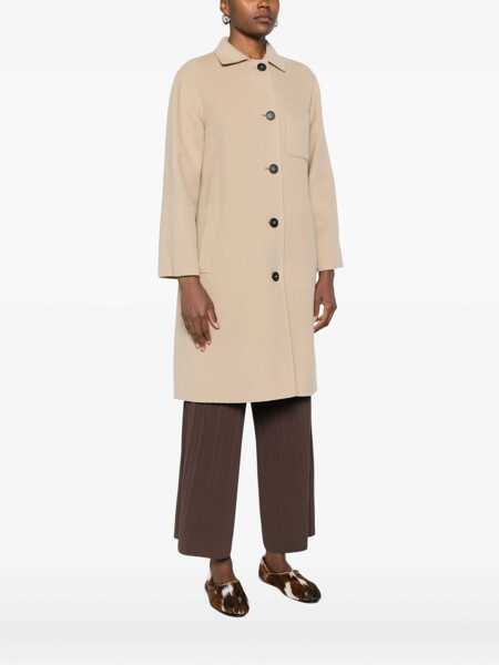 Paltoane Max Mara COAT Beige Femei (BM 19425585) 3