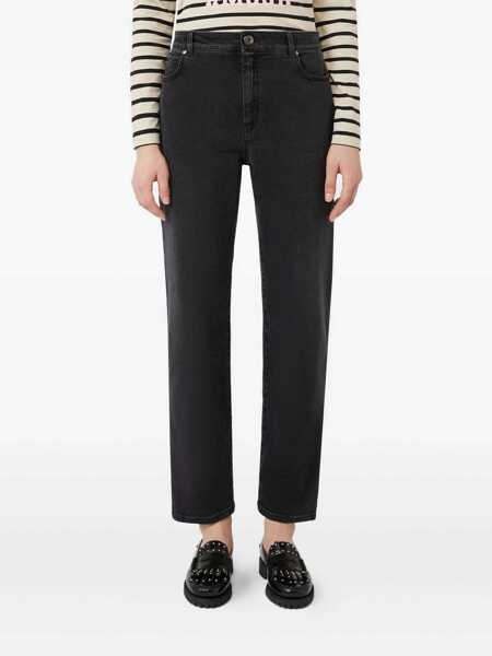 Pantaloni Max Mara TROUSERS Black   Femei (BM 19425639) 2