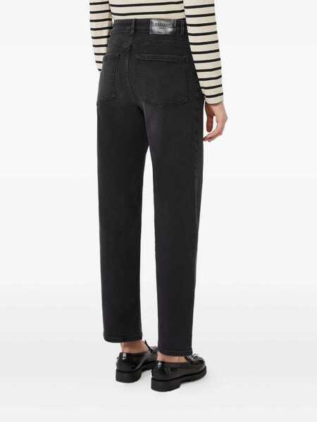 Pantaloni Max Mara TROUSERS Black   Femei (BM 19425639) 3
