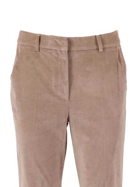Pantaloni Max Mara TROUSERS Brown Femei (BM 19425741) 3