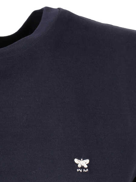 Tricouri Max Mara T-SHIRT Blue Femei (BM 19425807) 3