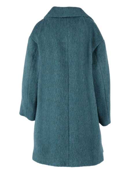 Paltoane Max Mara COAT Light Blue Femei (BM 19425813) 2