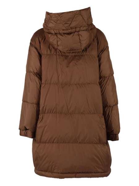 Geci de iarna Max Mara LONG PADDED JACKET Brown Femei (BM 19426434) 3