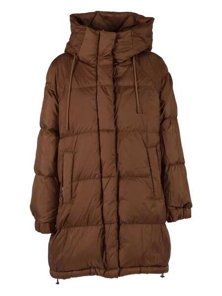 Geci de iarna Max Mara LONG PADDED JACKET Brown Femei (BM 19426434) 1