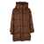 Max Mara LONG PADDED JACKET Brown
