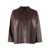 Max Mara LEATHER JACKET Brown