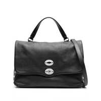 Genti de mana Zanellato Postina Daily Medium Leather Handbag Femei