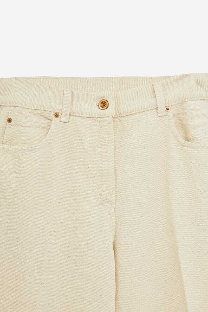 Blugi Aspesi Aspesi Jeans Beige Femei (BM 19427814) 3
