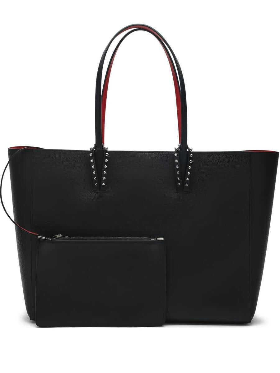 Genti de mana Christian Louboutin Christian Louboutin Cabata Large Soft Leather Tote Bag Black Femei (BM 19427919) 1