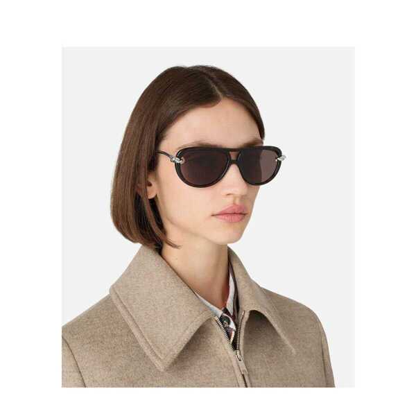 Ochelari de soare Bottega Veneta Bottega Veneta Bv1418S Signature Icons Sunglasses Brown Femei (BM 19428066) 3