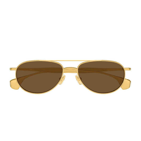 Ochelari de soare Bottega Veneta Bottega Veneta Bv1419S Linea Signature Icons Sunglasses GOLD Femei (BM 19428081) 1