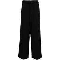 Pantaloni casual TOTÊME TOTEME Tie-Waist Fluid Trousers Femei