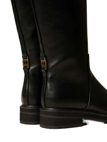 Bocanci TWINSET Twinset Boots Black Femei (BM 19428219) 3