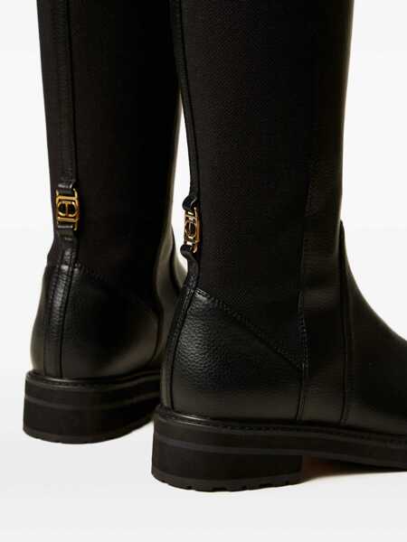 Bocanci TWINSET Twinset Boots Black Femei (BM 19428252) 4