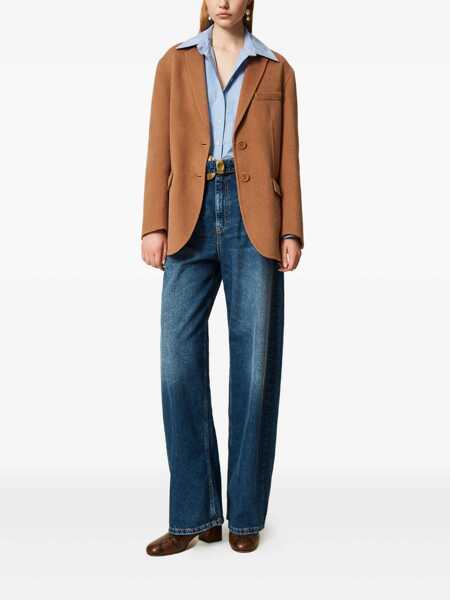 Paltoane TWINSET Twinset Coats BROWN Femei (BM 19428255) 2