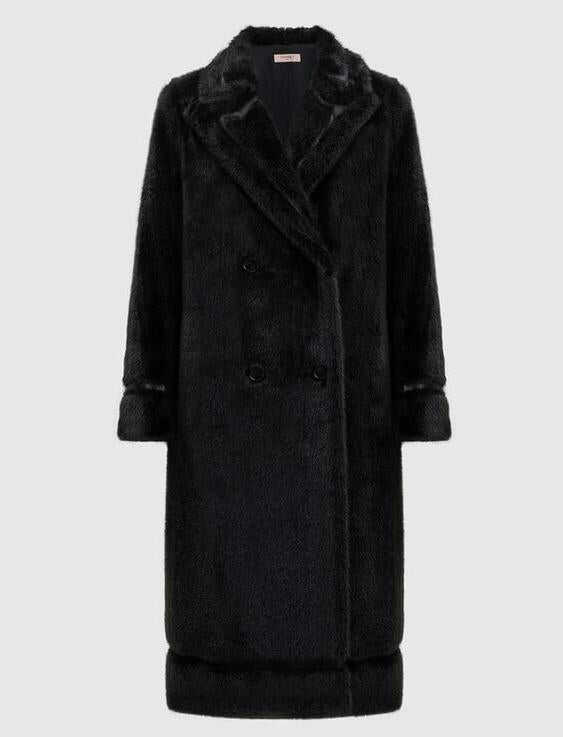 Paltoane TWINSET Twinset Coats Black Femei (BM 19428306) 1