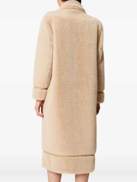Paltoane TWINSET Twinset Coats Beige Femei (BM 19428315) 5