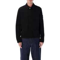 Geci Stone Island Polypropylene Denim-Rinsed Coach Jacket Barbati