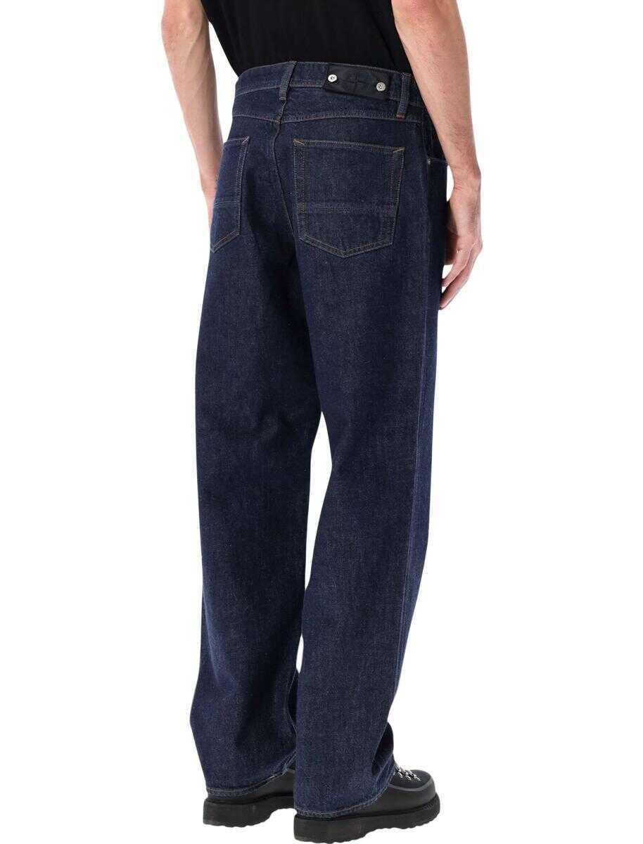 Blugi Stone Island Stone Island Indigo Rinsed Denim Loose Jeans DK BLUE Barbati (BM 19428387) 2