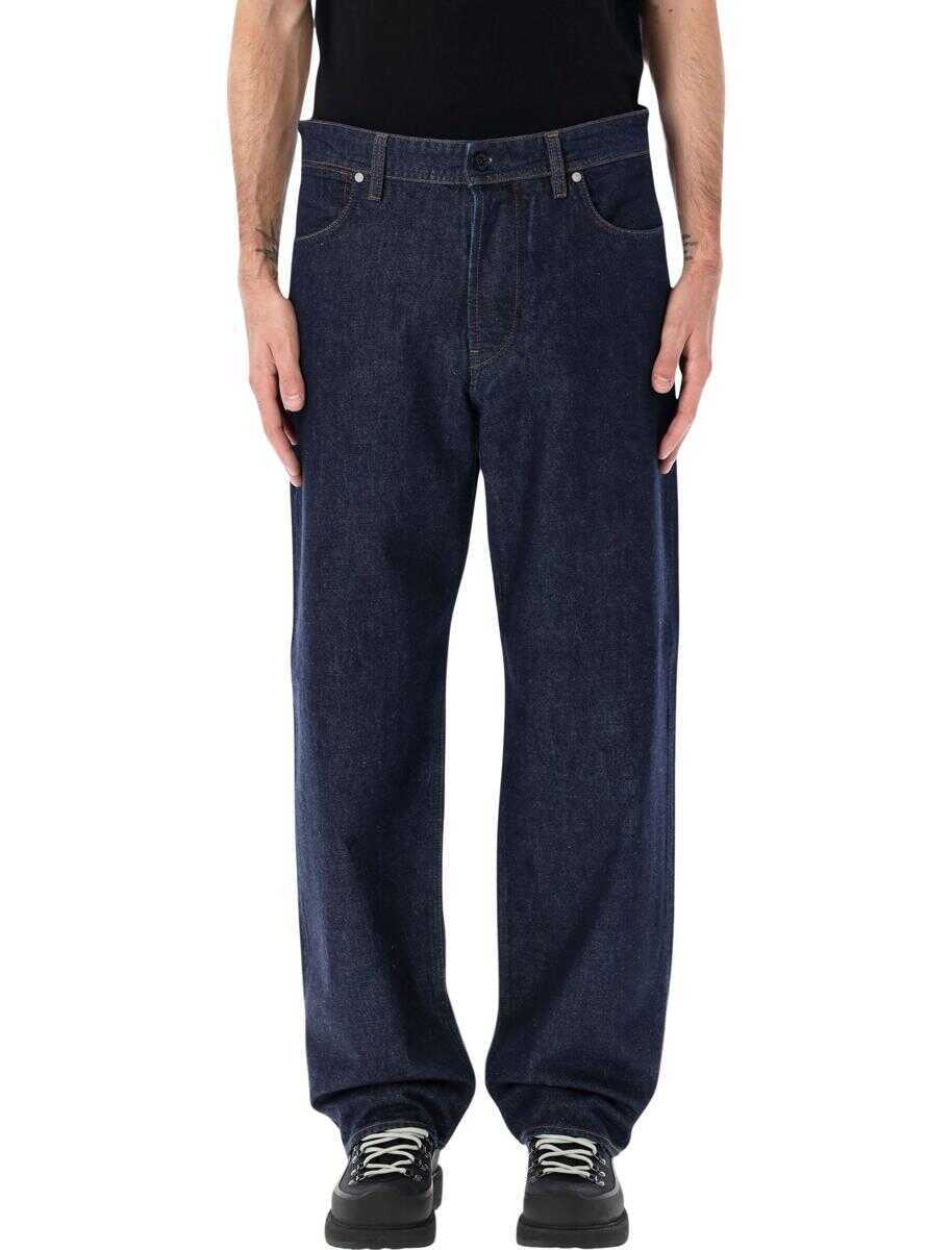 Blugi Stone Island Stone Island Indigo Rinsed Denim Loose Jeans DK BLUE Barbati (BM 19428387) 1