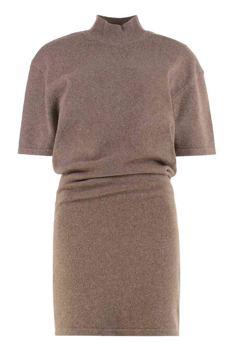 Pulovere JACQUEMUS Jacquemus I Live In A Chestnut Sweater BROWN Femei (BM 19428450) 1