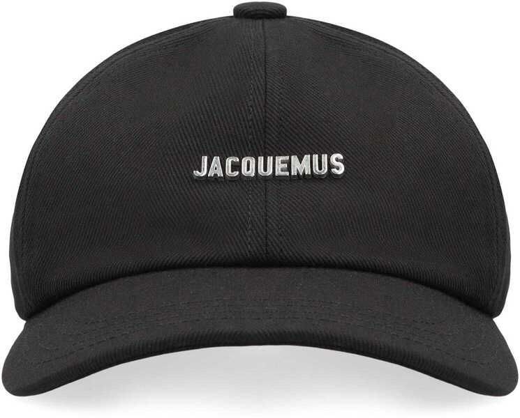 Sepci JACQUEMUS Jacquemus Baseball Cap Gadjo Black Barbati (BM 19428456) 2