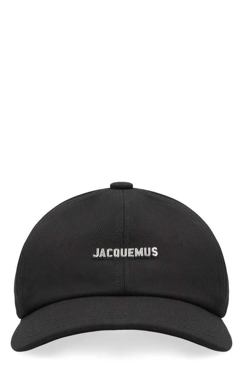 Sepci JACQUEMUS Jacquemus Baseball Cap Gadjo Black Barbati (BM 19428456) 1