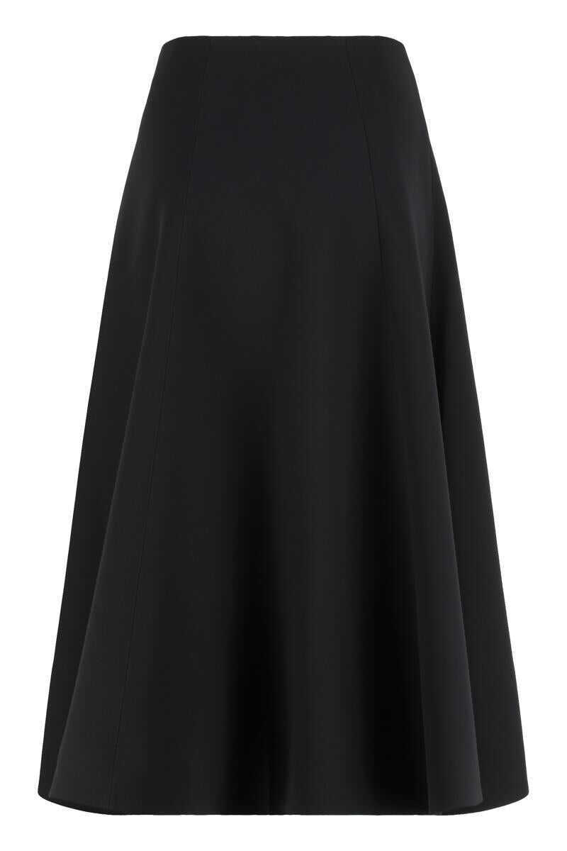 Fuste JACQUEMUS Jacquemus Triangle Flared Skirt Black Femei (BM 19428462) 2