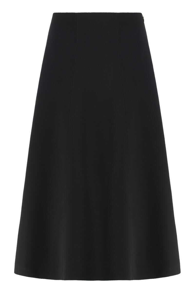 Fuste JACQUEMUS Jacquemus Triangle Flared Skirt Black Femei (BM 19428462) 1