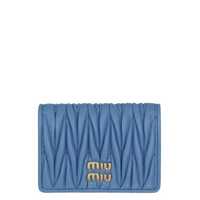Portofele Miu Miu Wallet Made Of Leather With Logo Femei