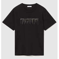 Topuri Stella McCartney Embroidered Stella Logo T-Shir Femei