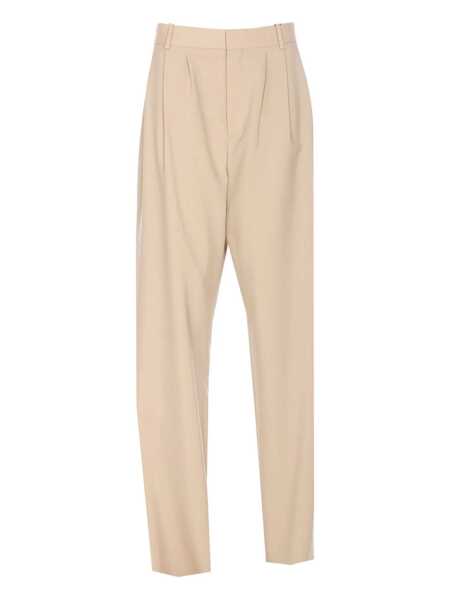 Pantaloni casual Saint Laurent Saint Laurent  Trousers Beige Femei (BM 19429035) 1