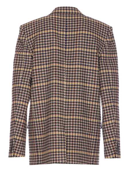 Geci Saint Laurent Saint Laurent Checkered Wool Jacket MULTICOLOR Femei (BM 19429089) 2