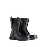 Bocanci Balenciaga pentru Barbati - Bocanci Balenciaga Balenciaga Truck Leather Boots Black Barbati (BM 19429134) - B-mall.ro